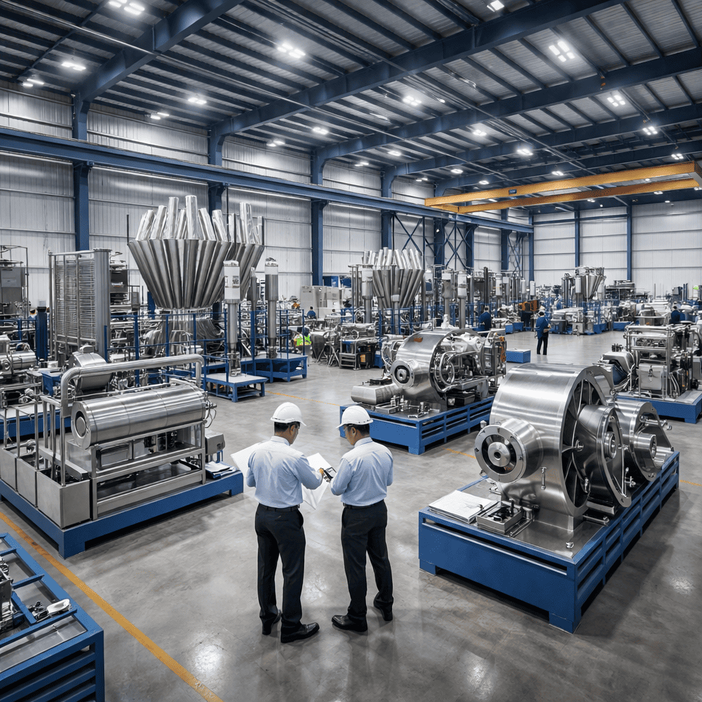 Yinda Machinery manufacturing facility