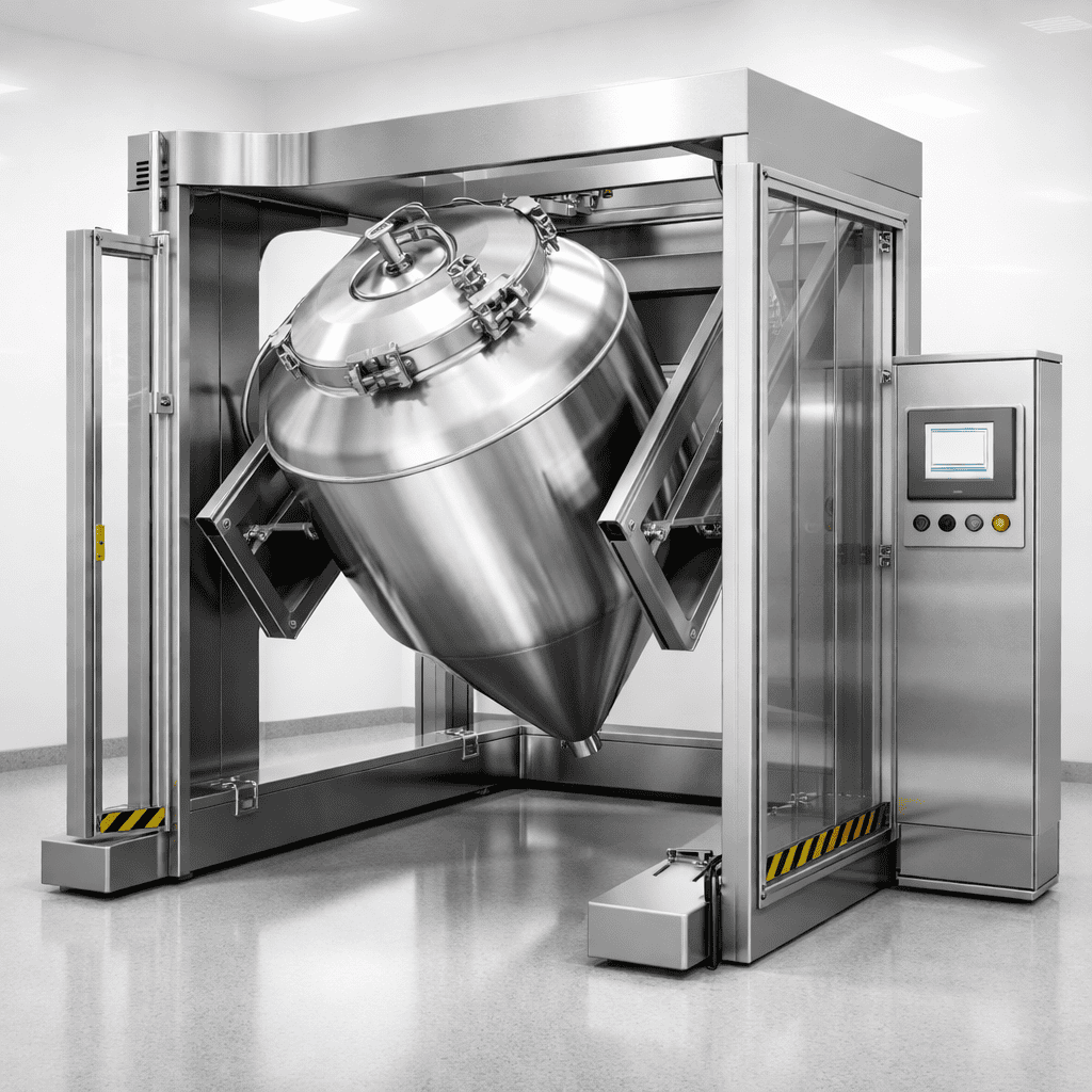 IBC / Bin Blender for dairy powder processing