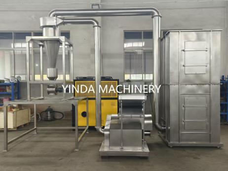 YDGS spice hammer mill with cyclone separator and dust collector
