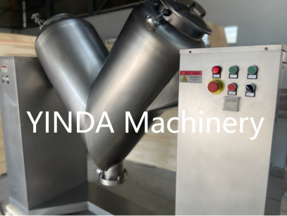 Front view of a YINDA YDV V blender and control panel