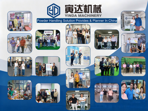 YINDA Machinery customer visits and international powder processing project meetings